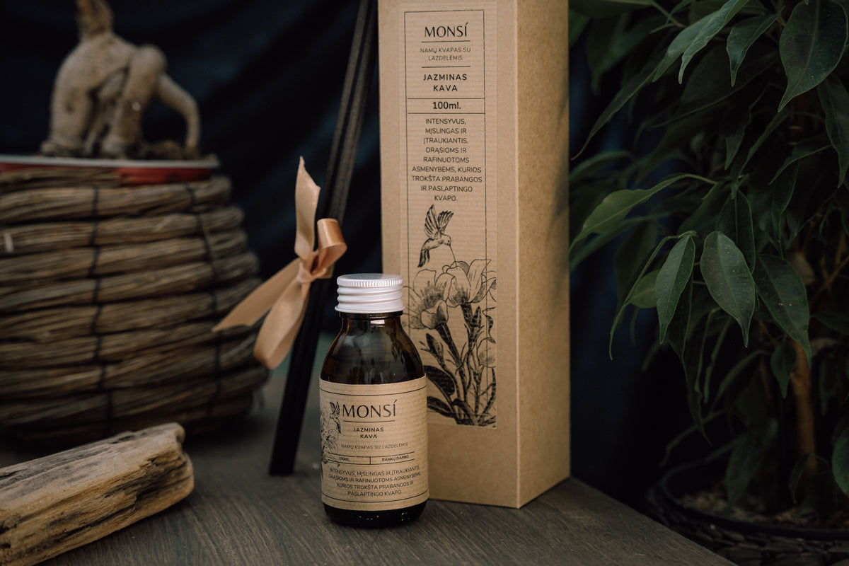 Namų kvapas 100ml. Jazminas ir kava